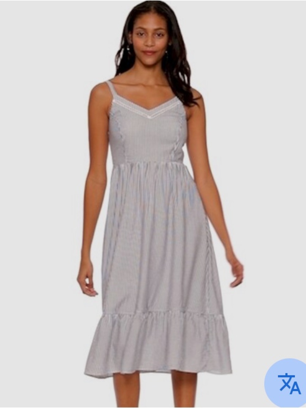 Women’s Old Navy Striped V-Neck Dress